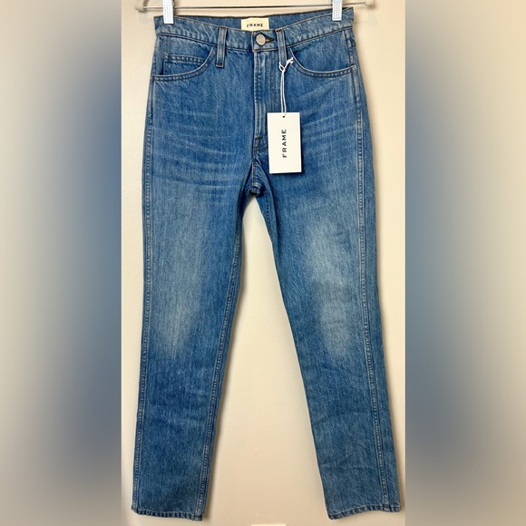 FRAME Straight | The True Straight Riverwalk JEANS - Picture 6 of 8